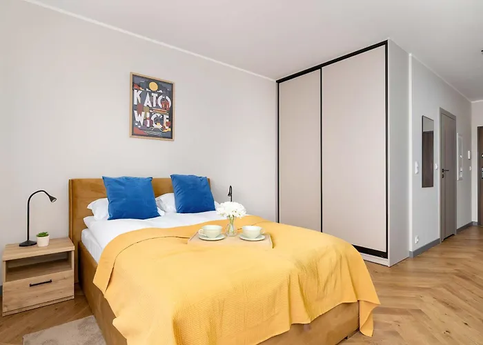 شقة Przytulne W Katowicach Z Balkonem Blisko Spodka By Renters